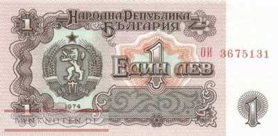 Bulgarien - 1  Lev (#093b_UNC)