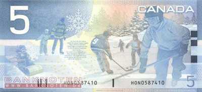 Kanada - 5  Dollars (#101d_UNC)