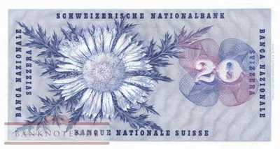 Schweiz - 20  Franken (#046i-U39_UNC)