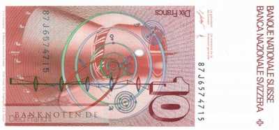 Schweiz - 10  Franken (#053g-U59_UNC)