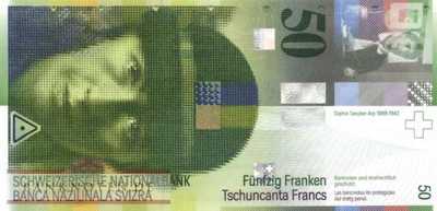 Schweiz - 50  Franken (#071e-U80_UNC)
