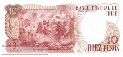 Chile - 10  Pesos (#150a_UNC)