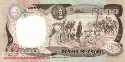 Kolumbien - 2.000  Pesos Oro (#433c_UNC)