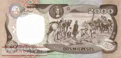 Kolumbien - 2.000  Pesos (#439b-9412_UNC)