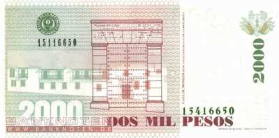 Kolumbien - 2.000  Pesos (#445b_UNC)