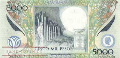 Kolumbien - 5.000  Pesos (#452q_UNC)