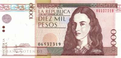Kolumbien - 10.000  Pesos (#453q_UNC)