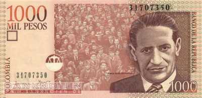 Colombia - 1.000  Pesos (#456a_UNC)