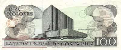 Costa Rica - 100  Colones (#248b-86_VF)