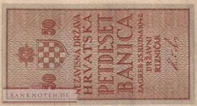 Kroatien - 50  Banica (#006b_UNC)
