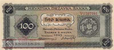 Kroatien - 100  Kuna (#011_UNC)