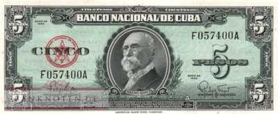 Kuba - 5  Pesos (#092a_UNC)