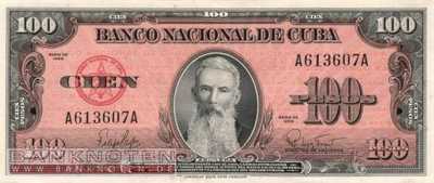 Kuba - 100  Pesos (#093a_AU)
