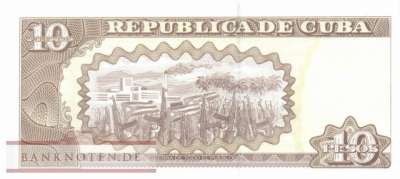 Kuba - 10  Pesos (#117s_UNC)