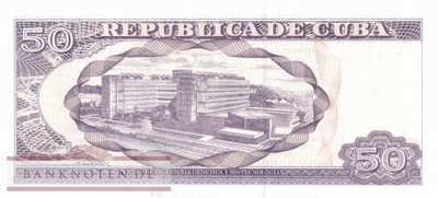 Kuba - 50  Pesos (#123k_UNC)