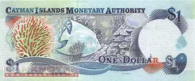 Cayman Islands - 1  Dollar (#026b_UNC)