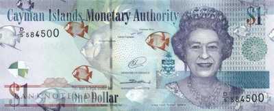 Cayman Islands - 1  Dollar (#038e_UNC)