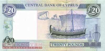 Zypern - 20  Pounds (#063c_UNC)