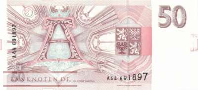 Tschechische Republik - 50  Korun (#004a_XF)