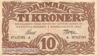 Dänemark - 10  Kroner (#026b-U1_VF)