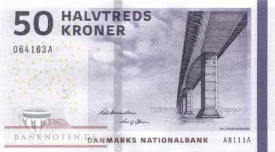Dänemark - 50  Kroner (#065d-U3_UNC)