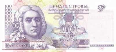 Transnistrien - 100  Rublei (#039a_UNC)