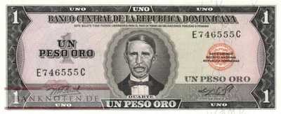 Dominikanische Republik - 1  Pesos Oro (#108a-76_UNC)