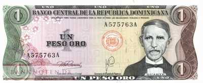 Dominikanische Republik - 1  Peso Oro (#116a_UNC)