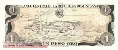 Dominikanische Republik - 1  Peso Oro (#126c_UNC)