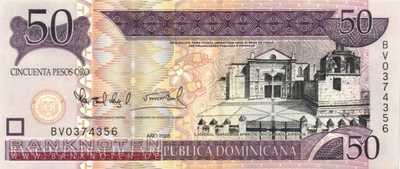 Dominikanische Republik - 50  Pesos Oro (#176b2_UNC)