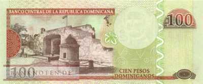 Dominikanische Republik - 100  Pesos Dominicanos (#184c_UNC)
