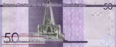 Dominikanische Republik - 50  Pesos Dominicanos (#189a_UNC)