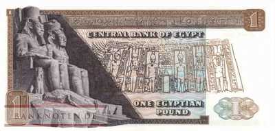 Ägypten - 1  Pound (#044b-75_UNC)