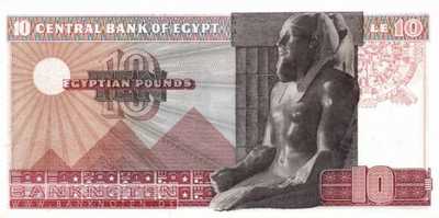 Ägypten - 10  Pounds (#046b-75_UNC)