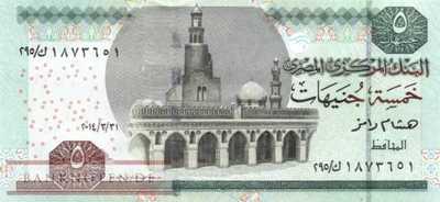 Ägypten - 5  Pounds (#063-14_UNC)