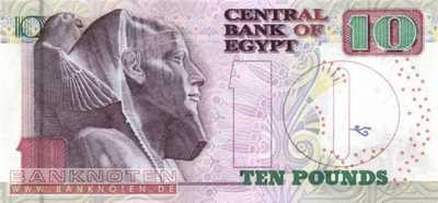 Ägypten - 10  Pounds (#064-05_UNC)