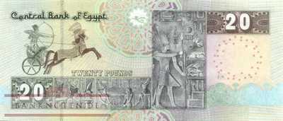 Ägypten - 20  Pounds (#065-13_UNC)