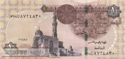 Egypt - 1  Pound (#071-18_UNC)