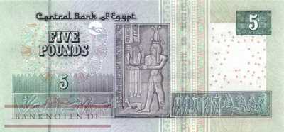 Ägypten - 5  Pounds (#072-16_UNC)