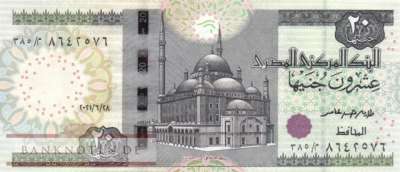 Ägypten - 20  Pounds (#074-21_UNC)