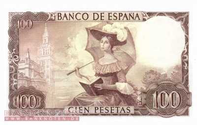Spanien - 100 Pesetas (#150_UNC)