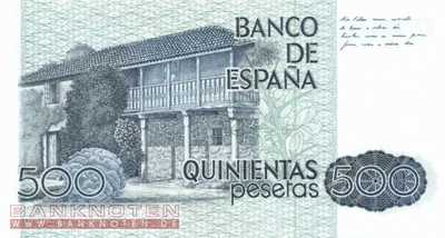 Spanien - 500  Pesetas (#157_UNC)