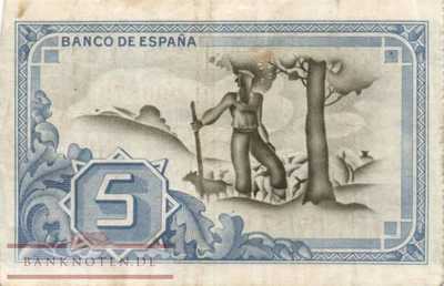 Spanien - 5  Pesetas (#S561h_VF)