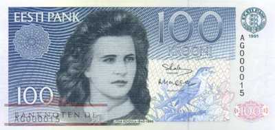 Estland - 100  Krooni (#074a_UNC)