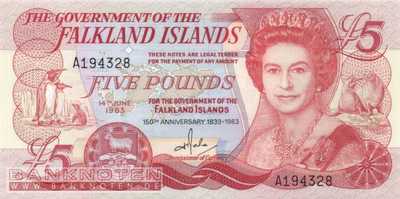 Falkland Inseln - 5  Pounds (#012a_UNC)