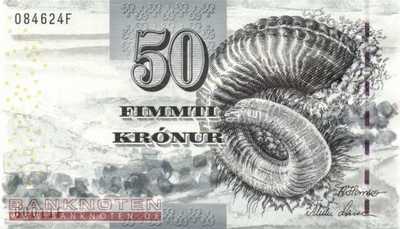 Faroer Inseln - 50  Krónur (#024_UNC)