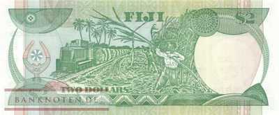 Fidschi Inseln - 2  Dollars (#087a_UNC)