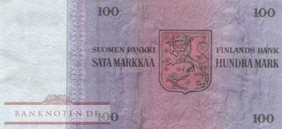 Finnland - 100  Markkaa (#109a-U7_VF)
