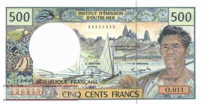 Franz. Pazifik Territorien - 500  Francs (#001e_UNC)