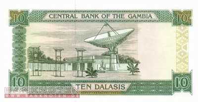 Gambia - 10  Dalasis (#013b_UNC)